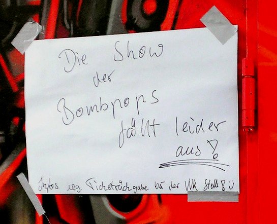 The Bombpops, Hamburg, 2015